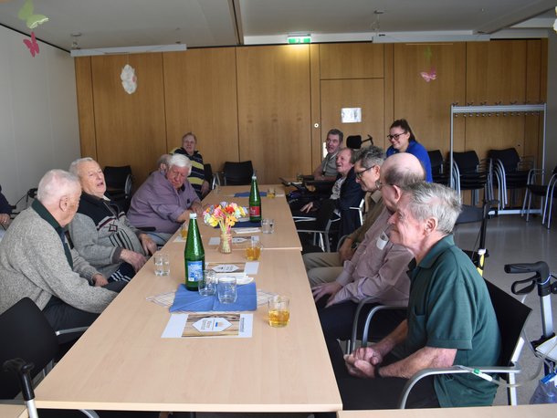Erster Herrenstammtisch im PBZ Korneuburg 
