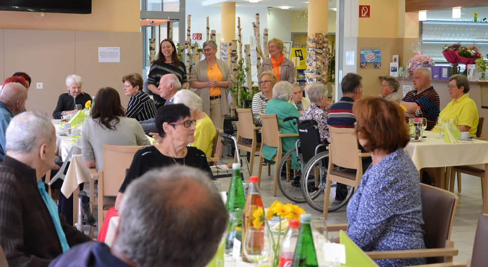 Direktorin Wandaller begrüßte die Gäste.