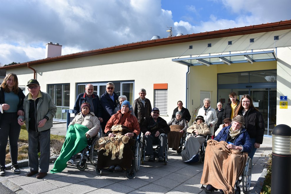 es geht los mit unserem Spaziergang