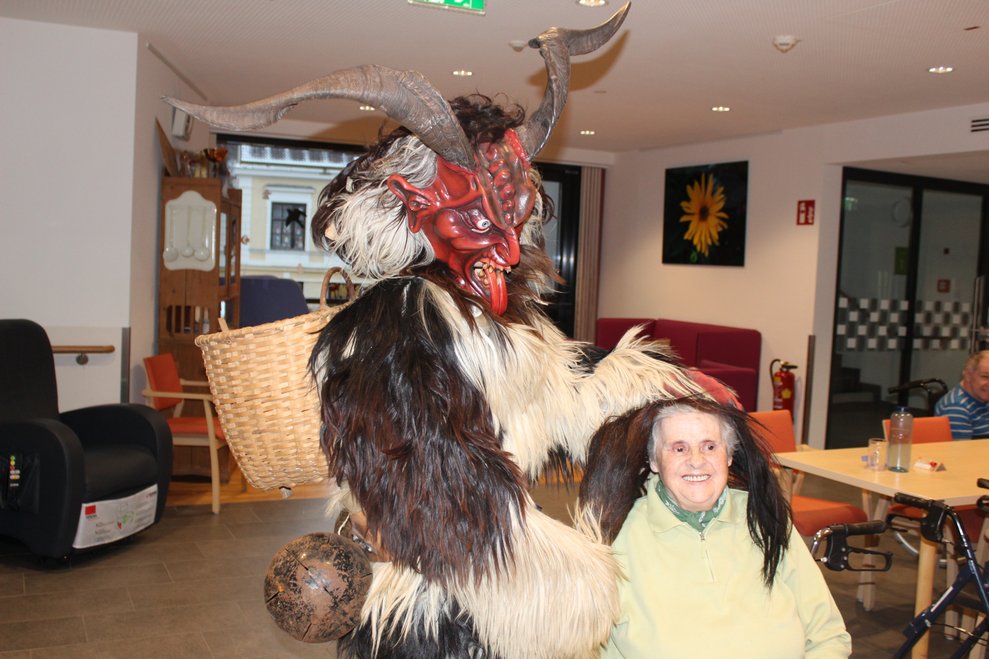 Nikolaus & Krampus zu Besuch