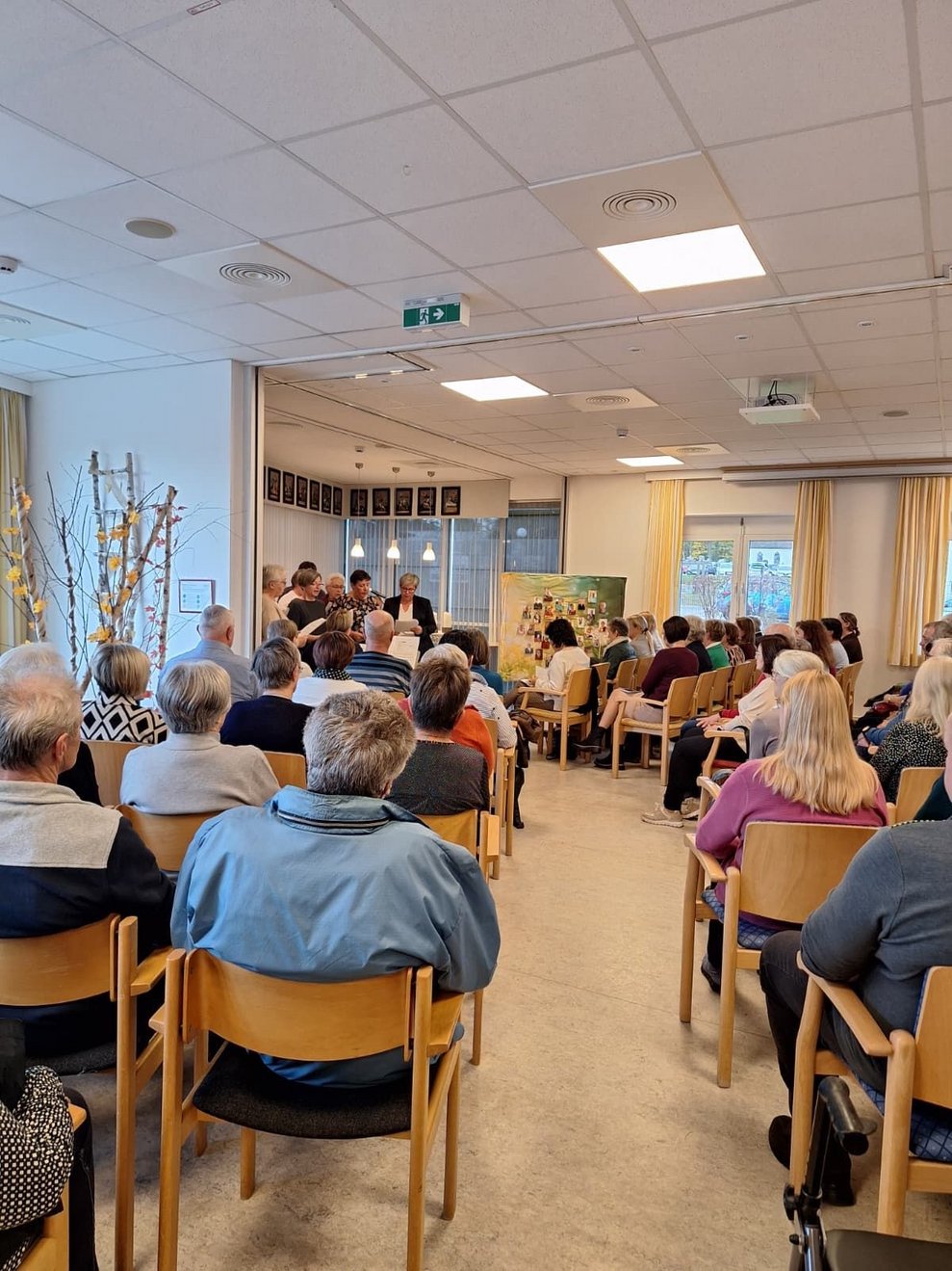 viele Angehörige folgten der Einladung
