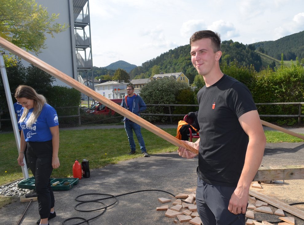 die fleißigen Helfer