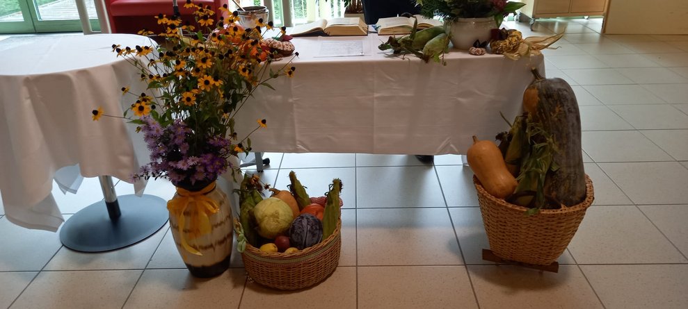Herbstliche Dekoration 
