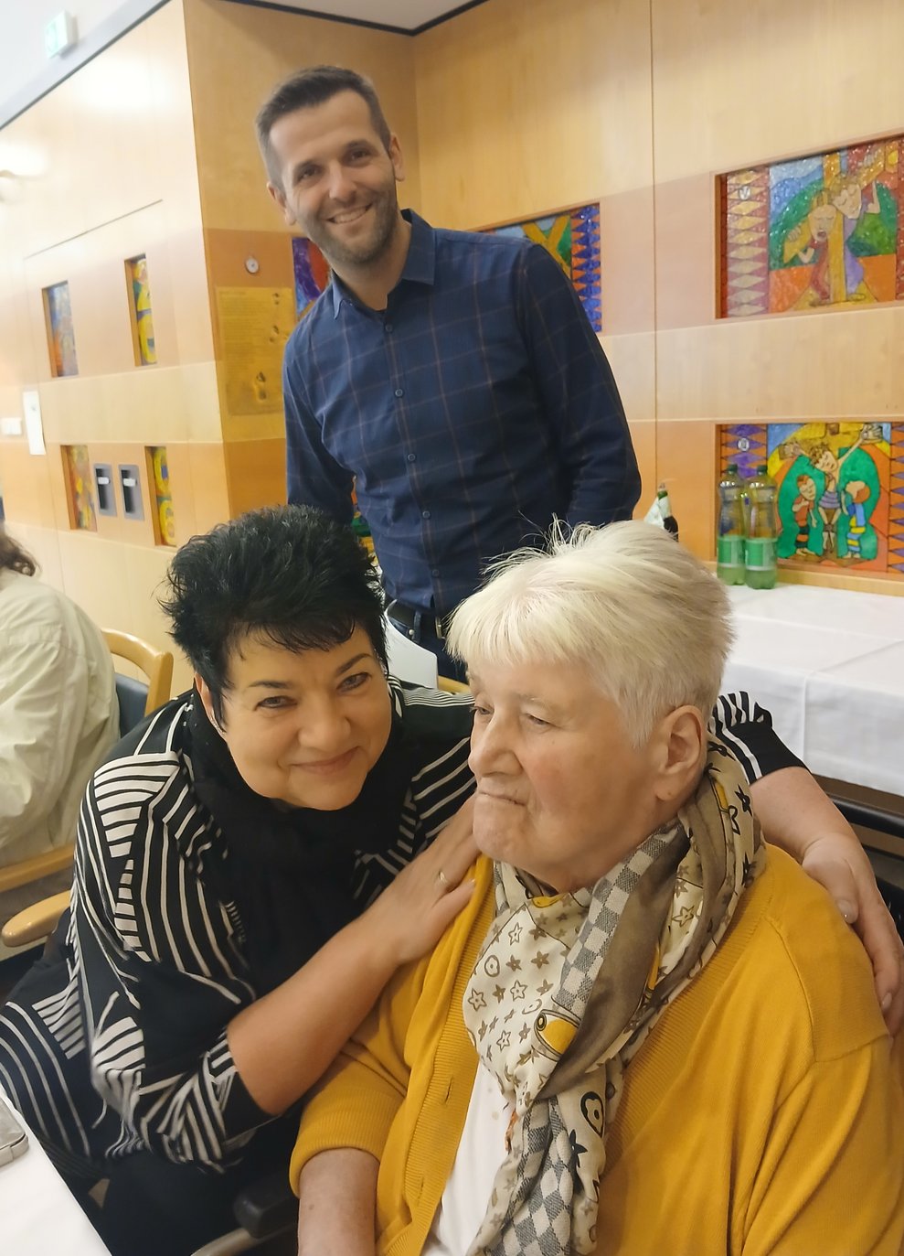 Direktor und Jubilarin