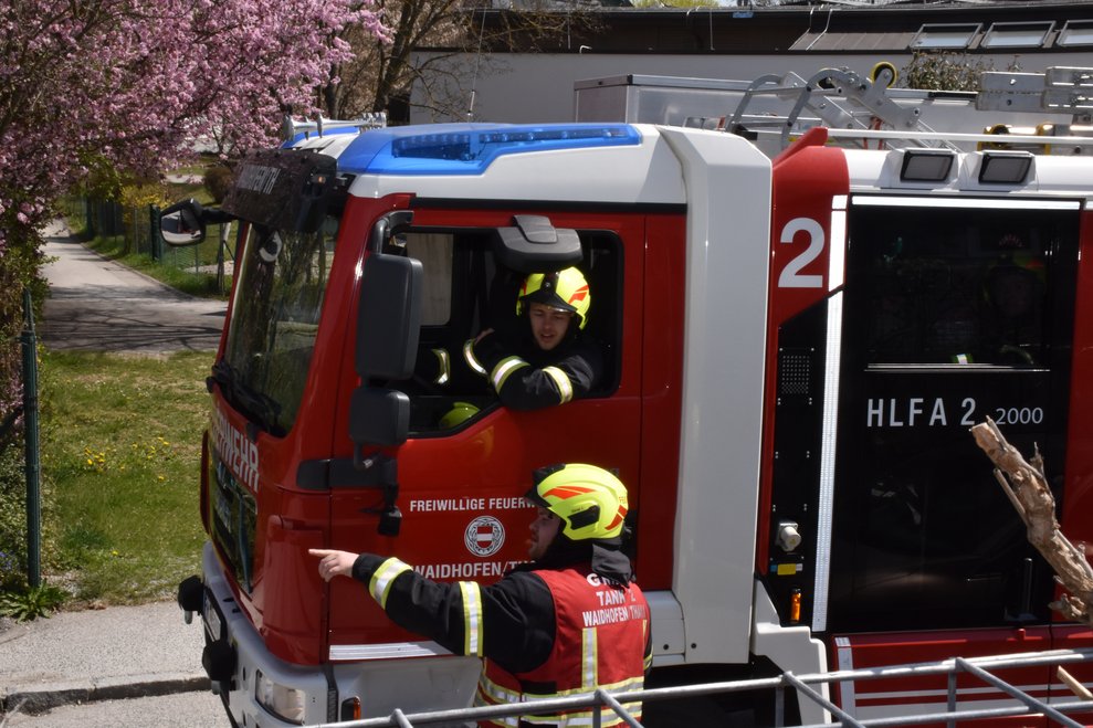 Feuerwehrauto.