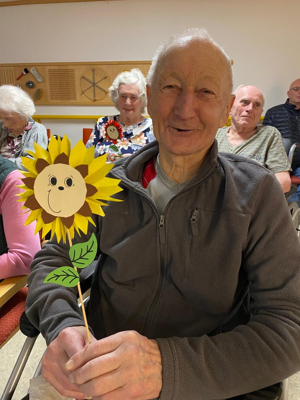 auch die Männerherzen konnten die Kinder erreichen