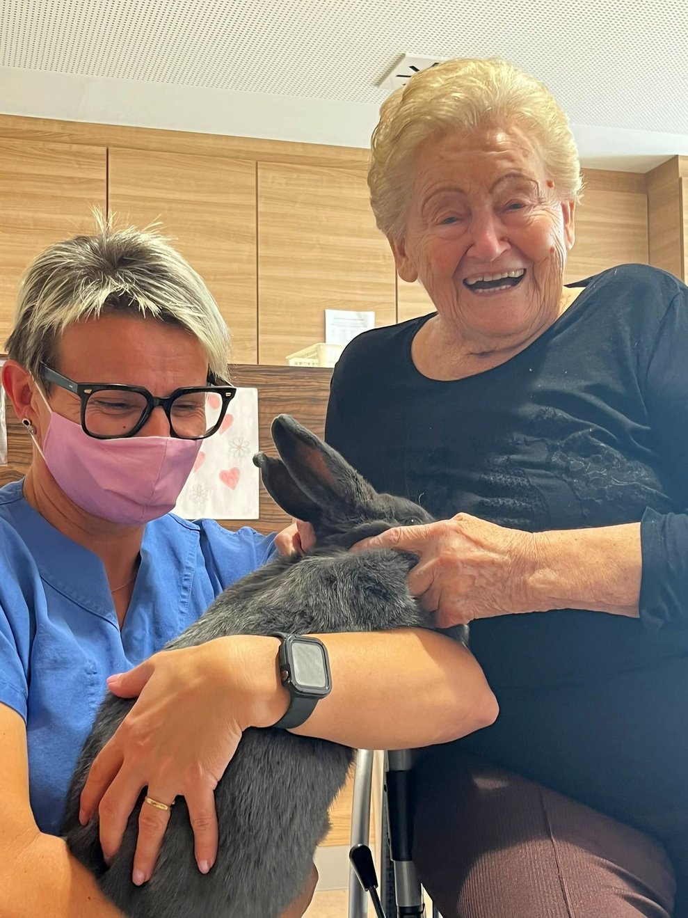 Der tierische Besuch hat wirklich gute Laune verbreitet! Vielen Dank dafür! 