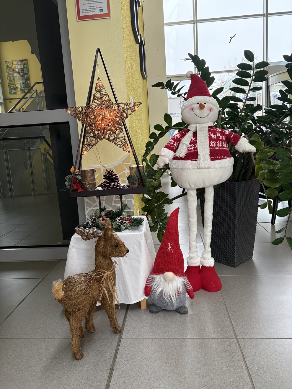 Schöne Weihnachtliche Deko.