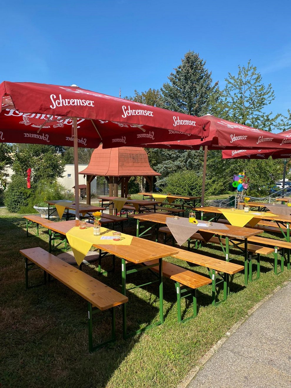 das Fest kann beginnen
