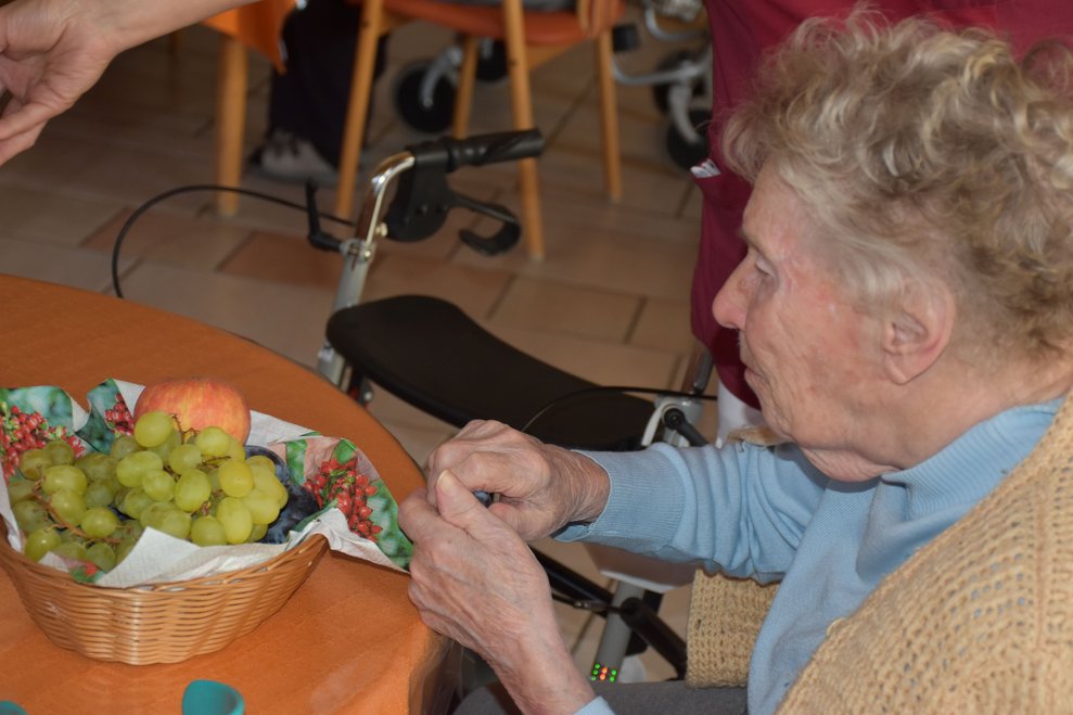 Die Früchte schmecken heute besonders süß.