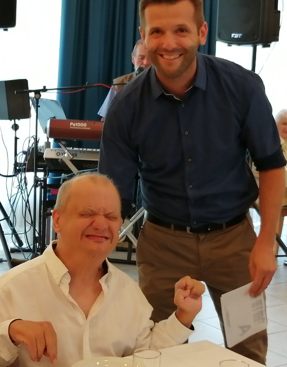 Jubilar mit Direktor