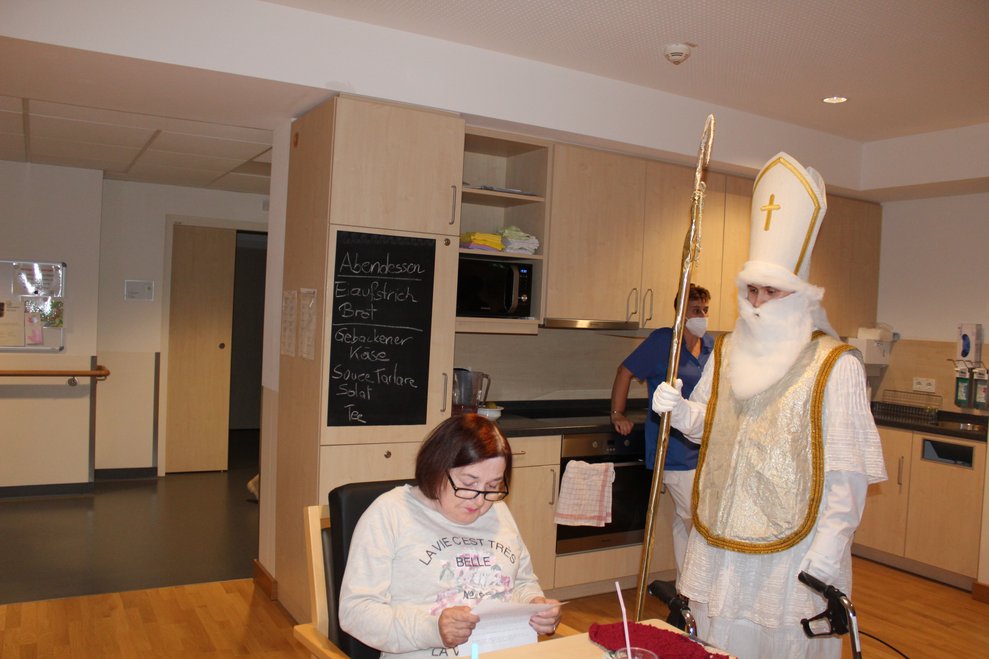 Nikolaus & Krampus zu Besuch