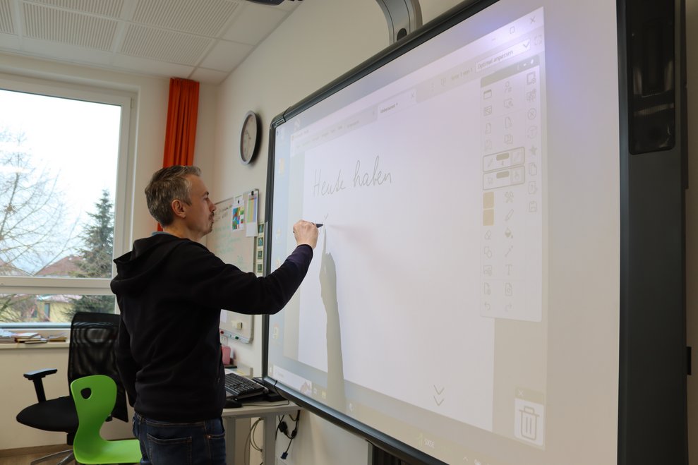 Besuch in der Schule