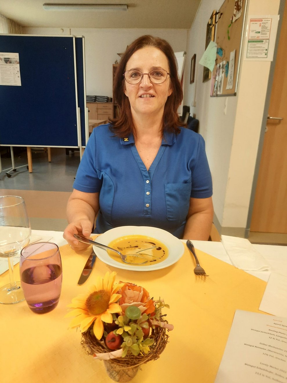 Küchenleiterin Angela Sailer
