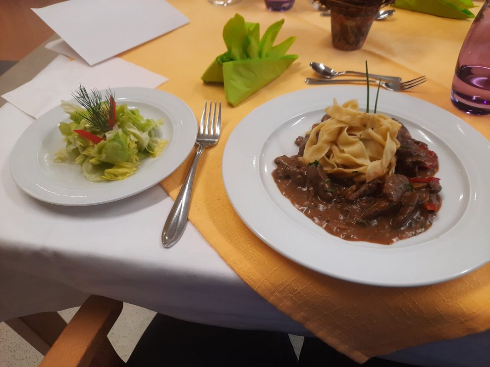 Geschmackvolle Hauptspeise