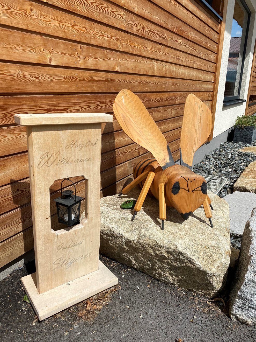 Dekoration beim Imker