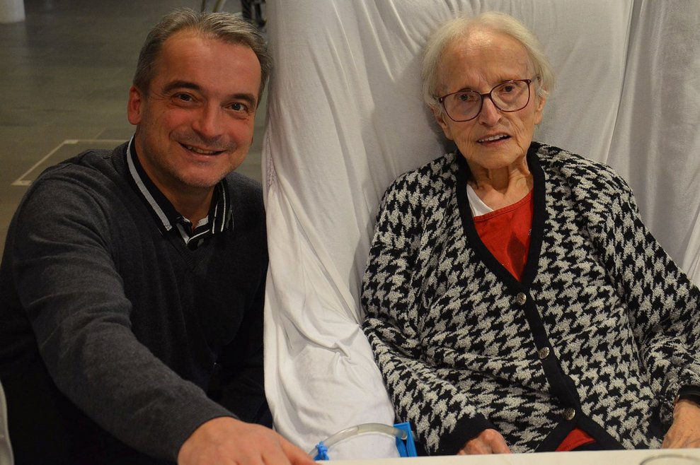 Ein Mann und eine Frau