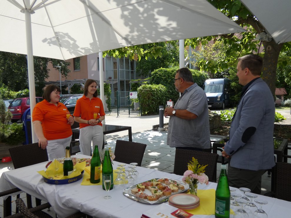 Dir. Strozer und LAbg Kaufmann