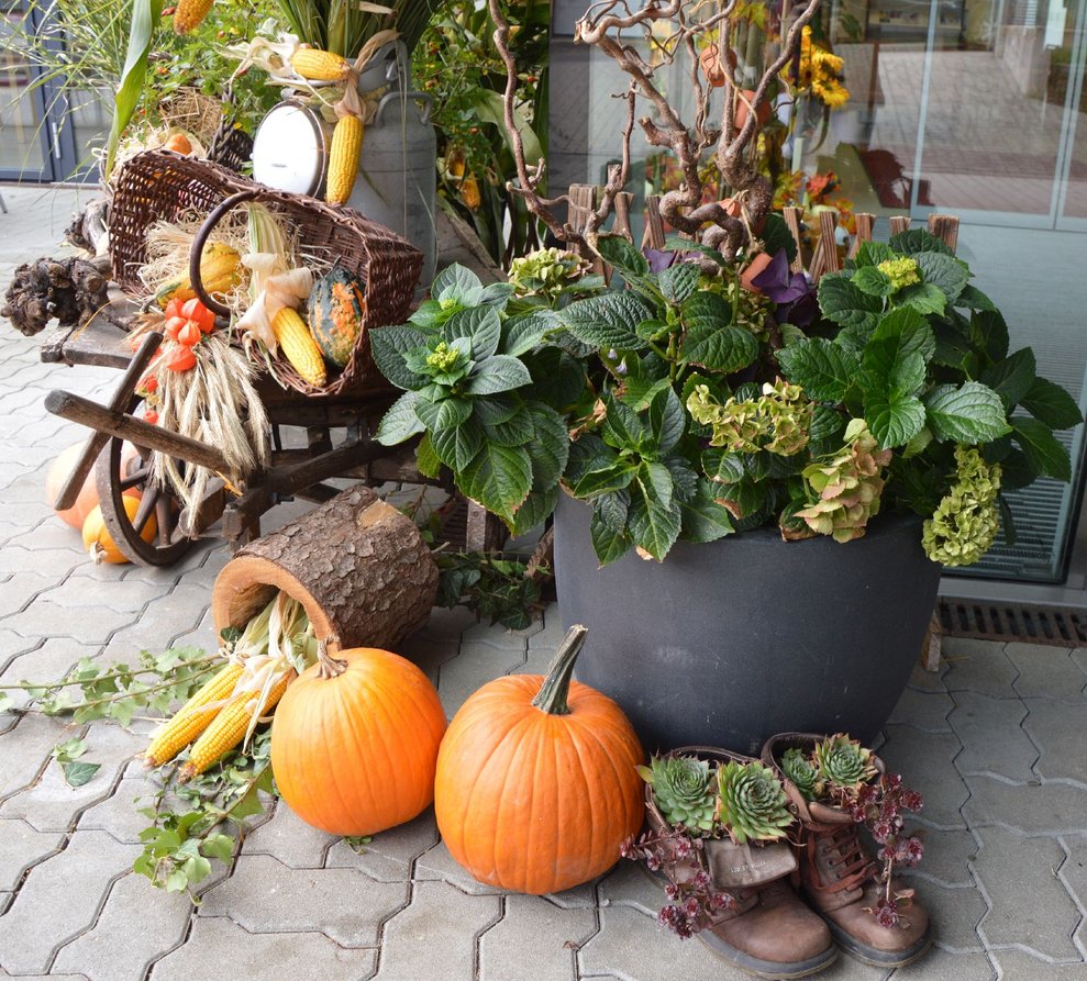 Herbstdekoration