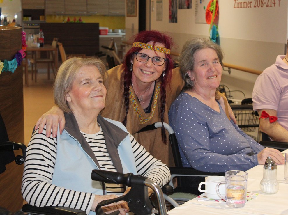 …viele strahlende Gesichter.