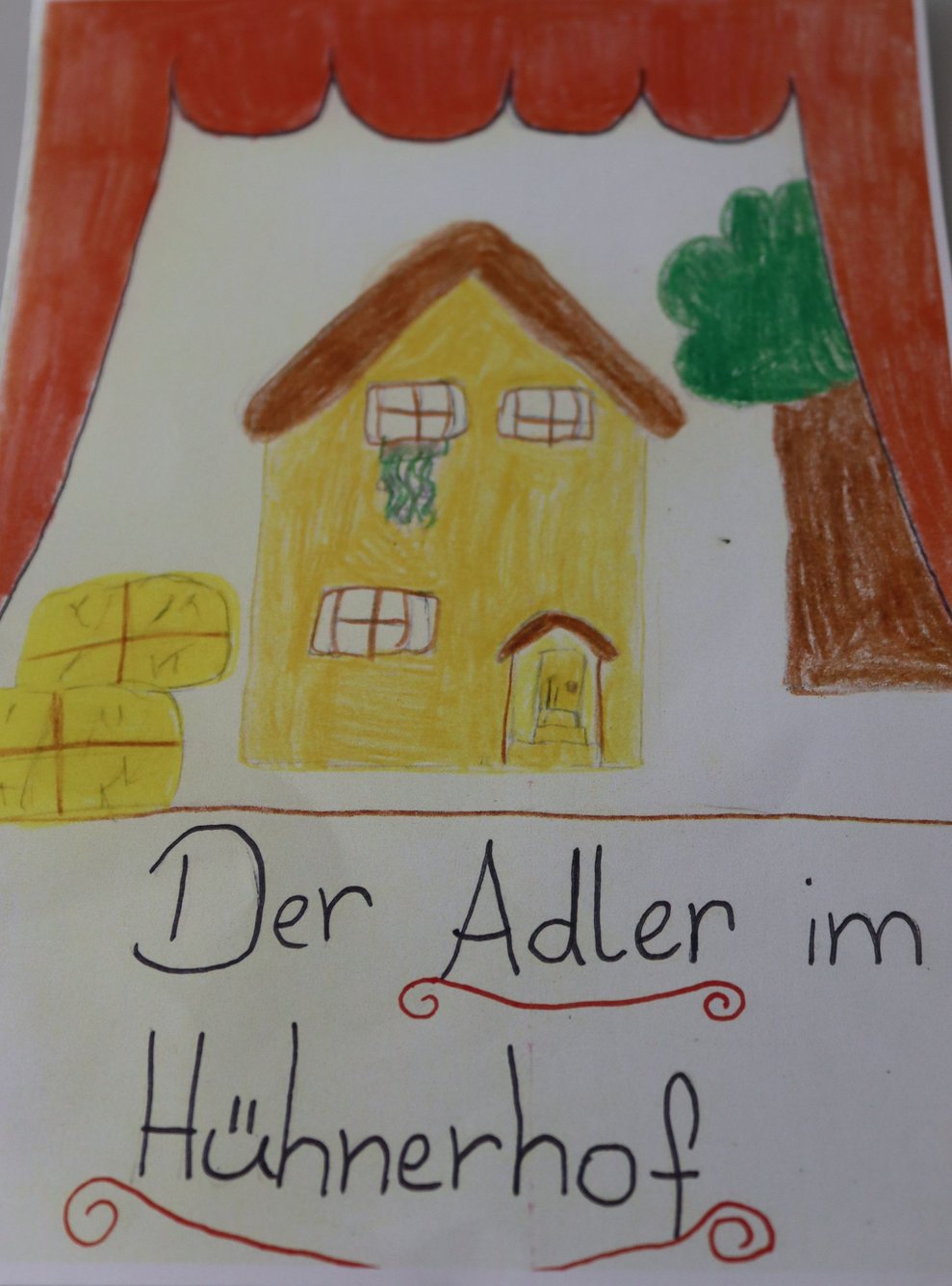 Der Adler im Hühnerhof