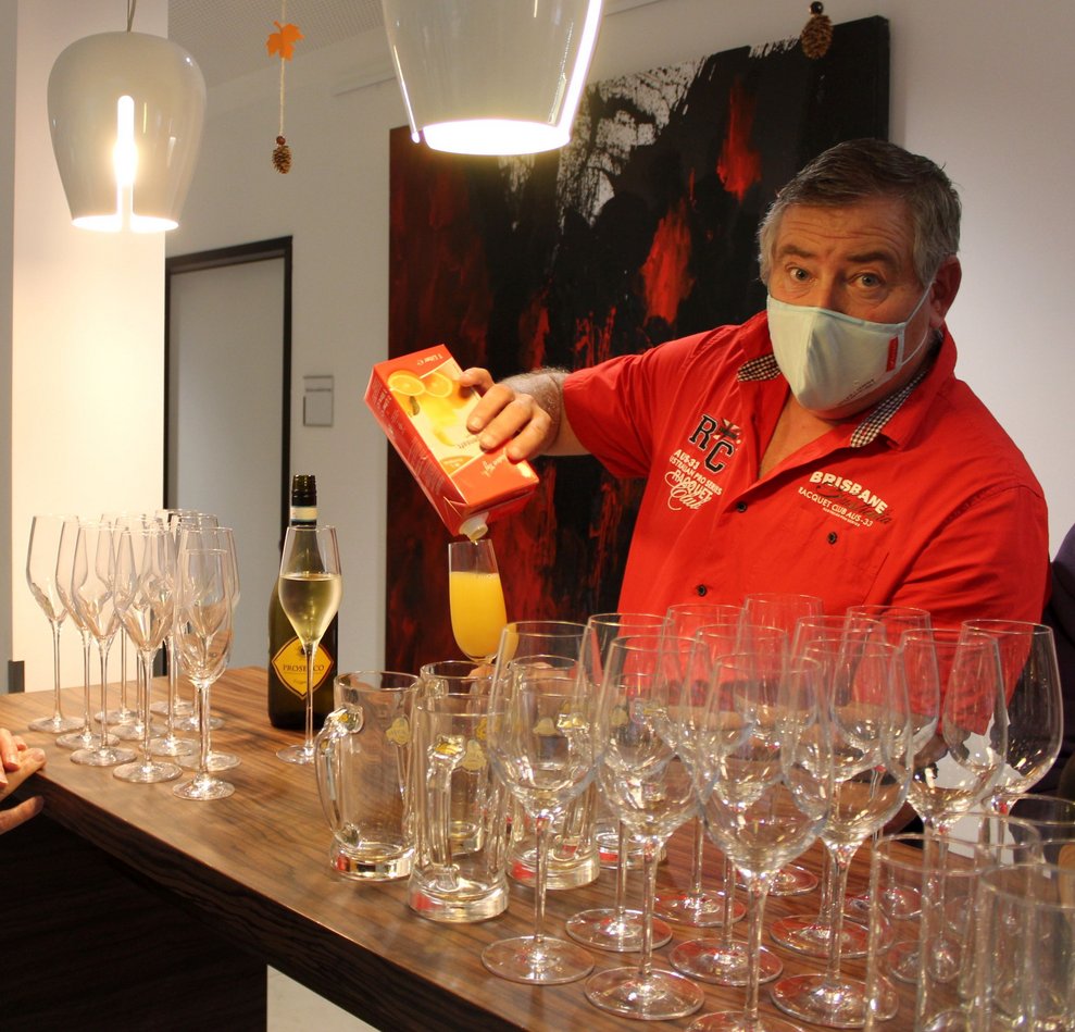 „Prosecco, Sekt, Sekt Orange oder etwas Alkoholfreies – was darf es denn sein?“