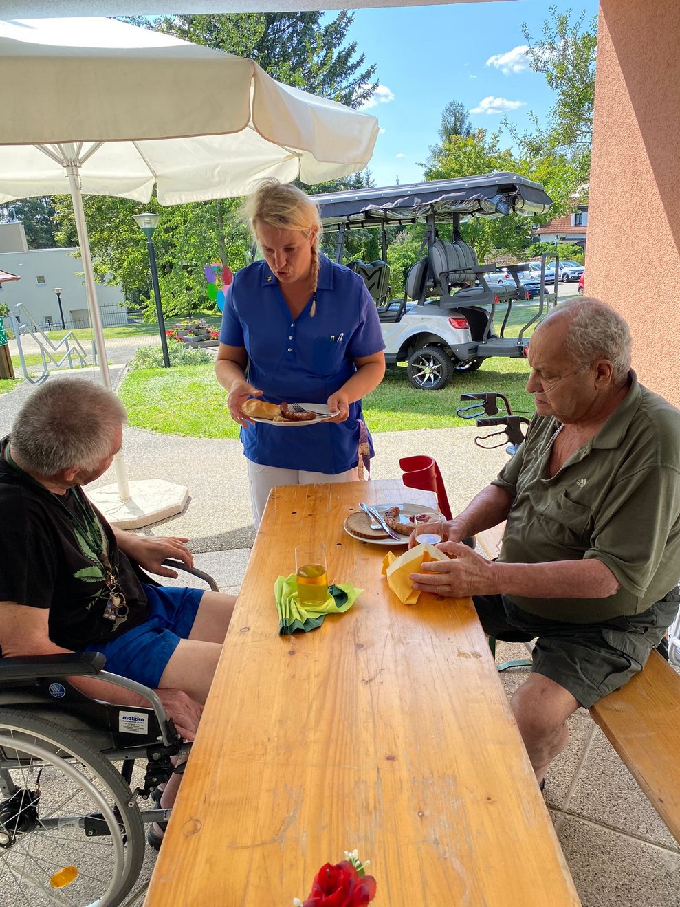 perfektes Wetter zum Grillen