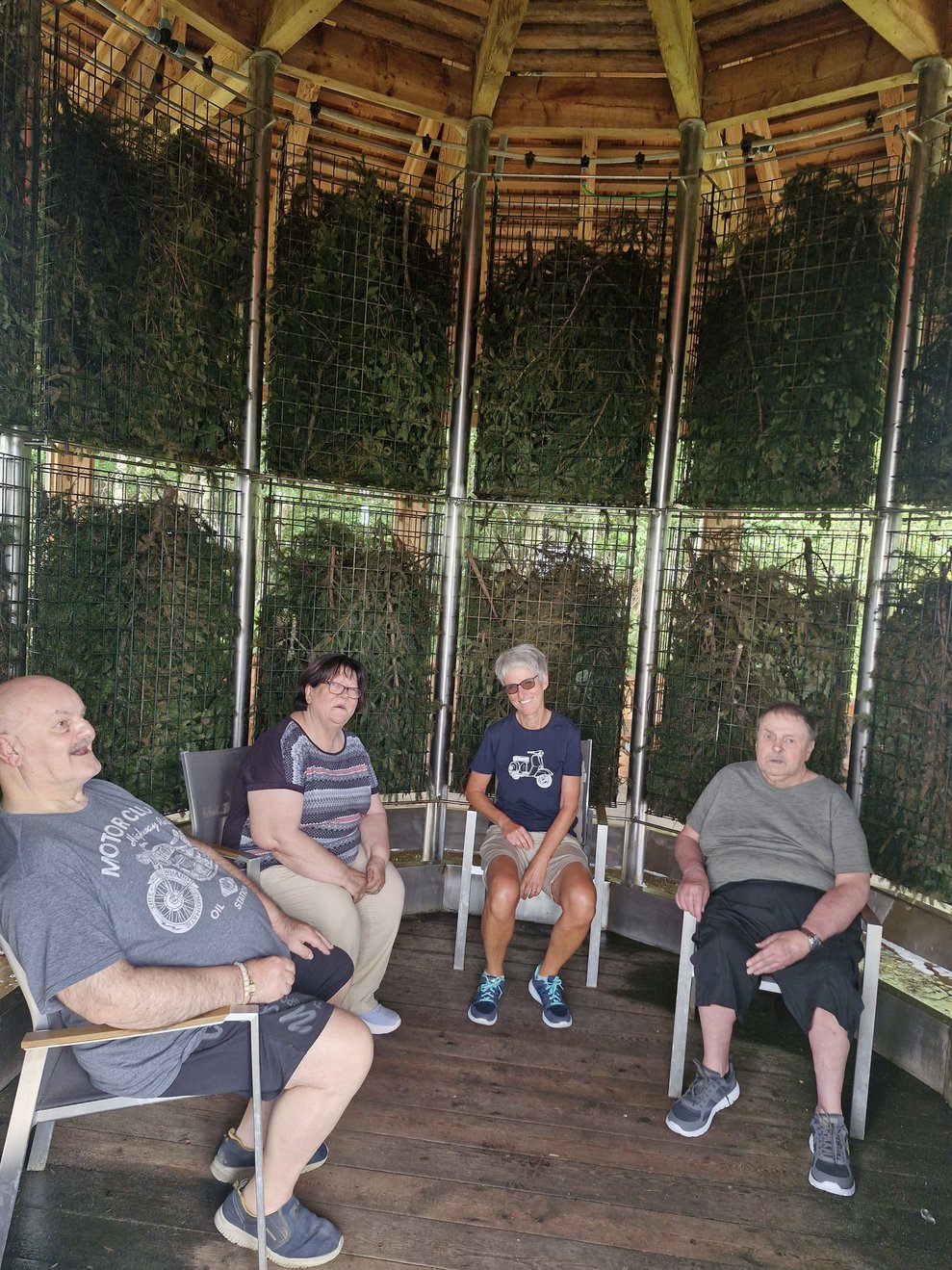Verdiente Pause und tiefes Durchatmen im Salaërium.