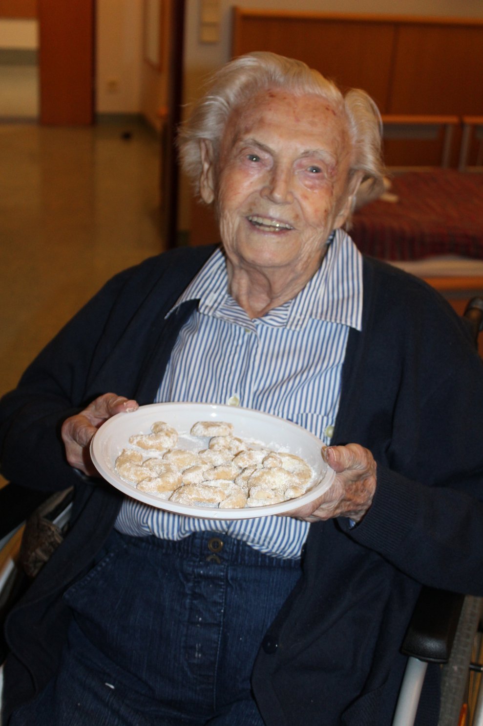 Krapferl backen