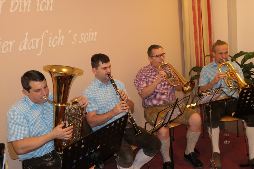 Bild der Musikanten.