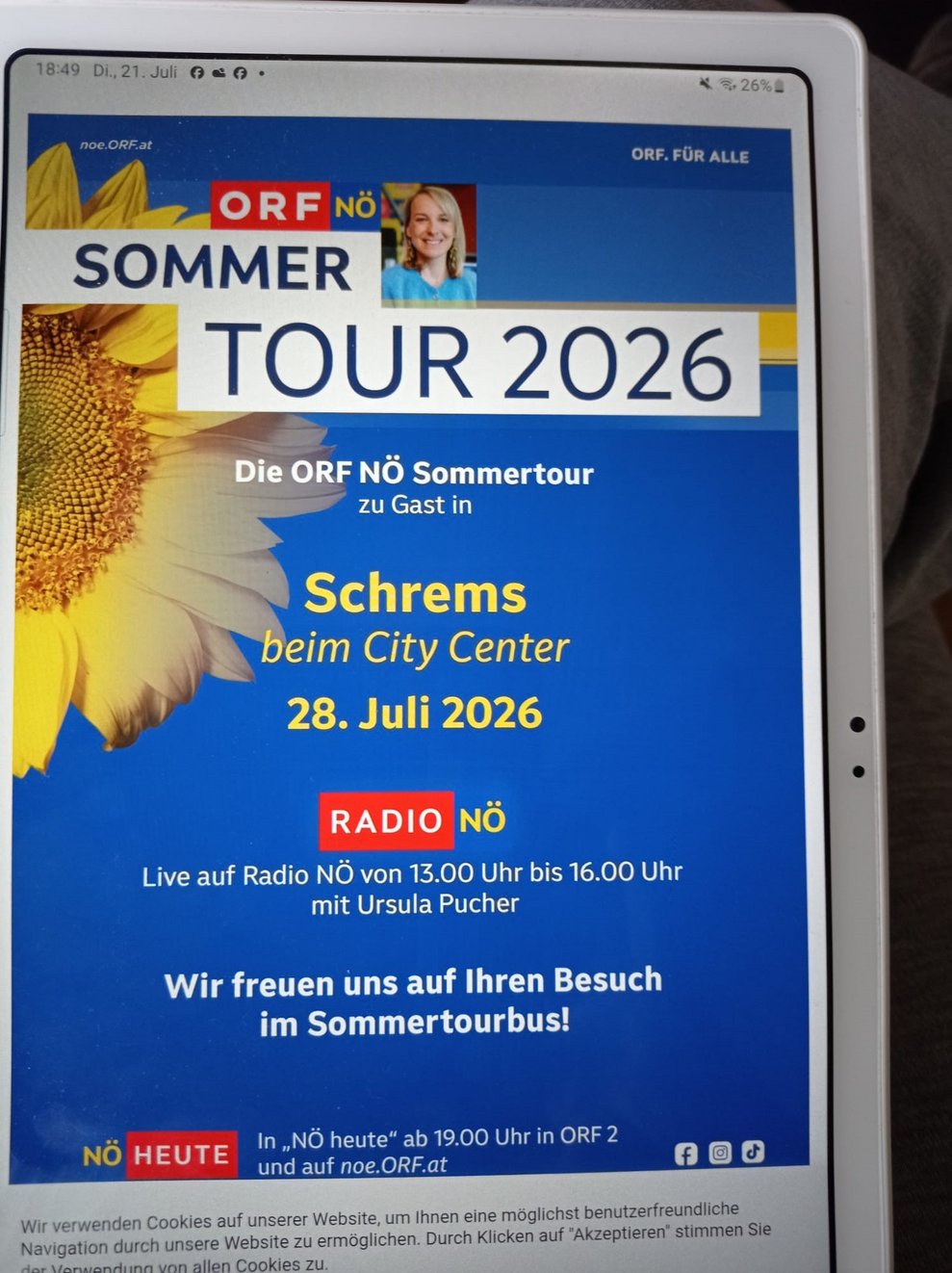 Sommer Tour im EKZ Schrems