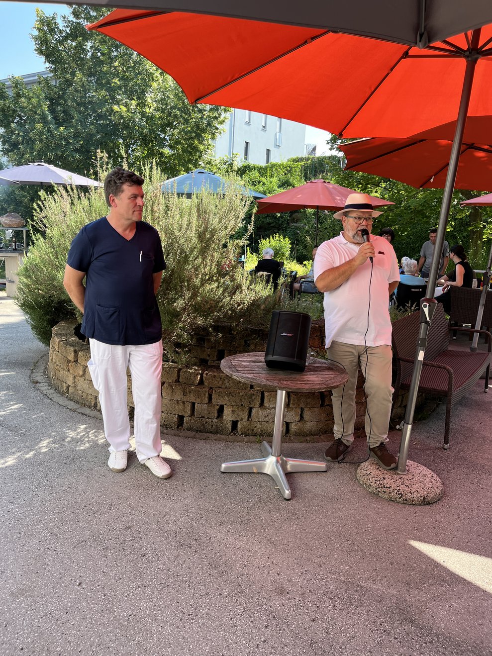 Begrüßung Grillfeier PBZ