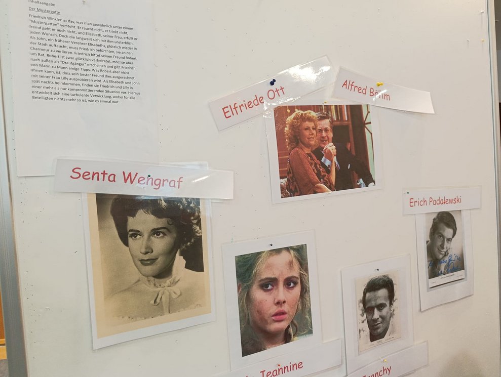 SchauspielerInnen vom Hörspiel "Der Mustergatte".