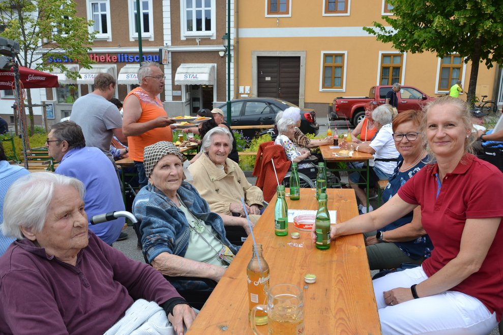 Alle genossen den Ausflug...