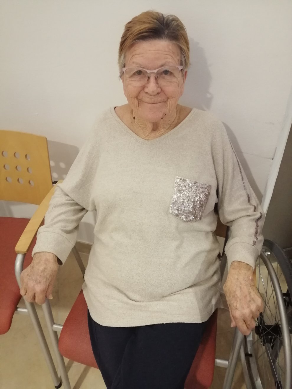 Eine Frau