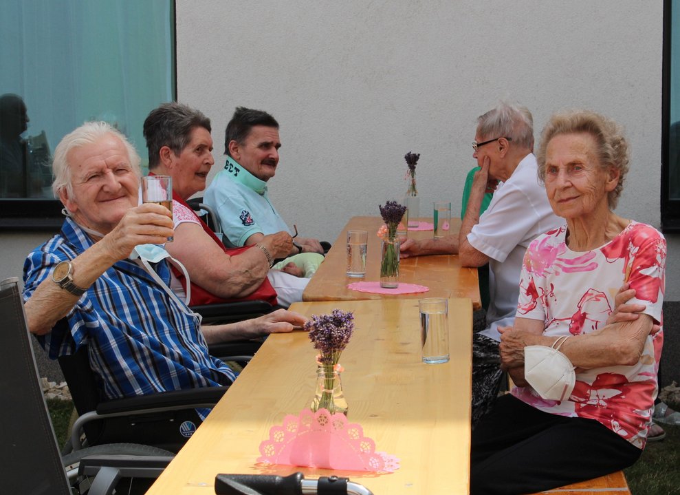 ...und warten voller Vorfreude auf das Eis.